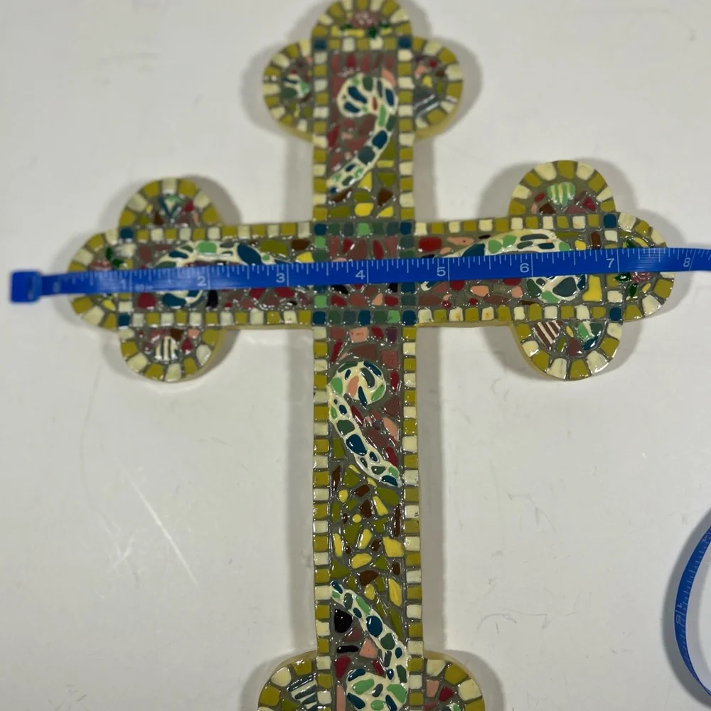 Mosaic tile Celtic Cross - Picture 9 of 14